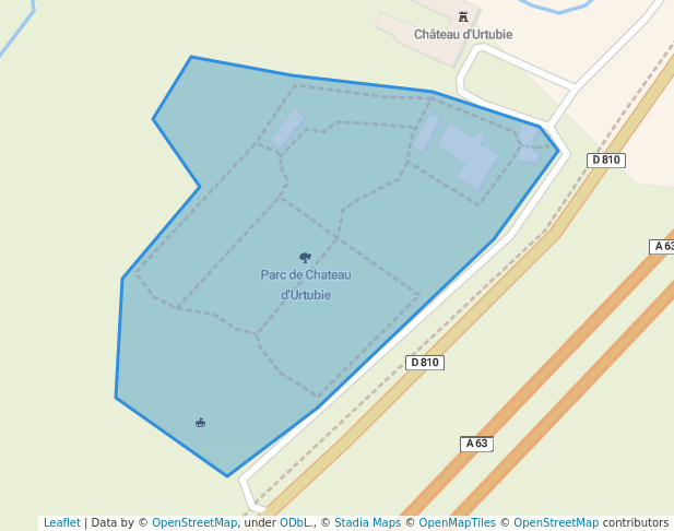 Parc de Chateau d'Urtubie