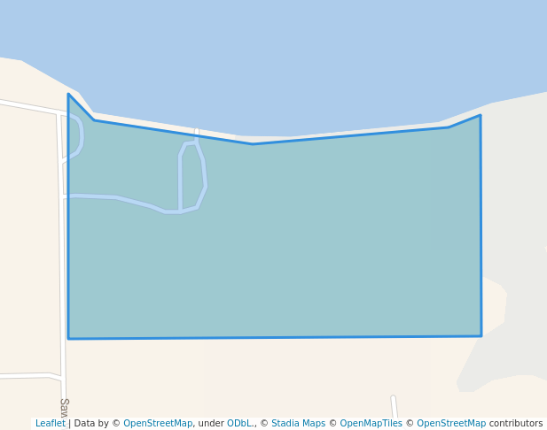 walking in Portage Township Park map in Curtis