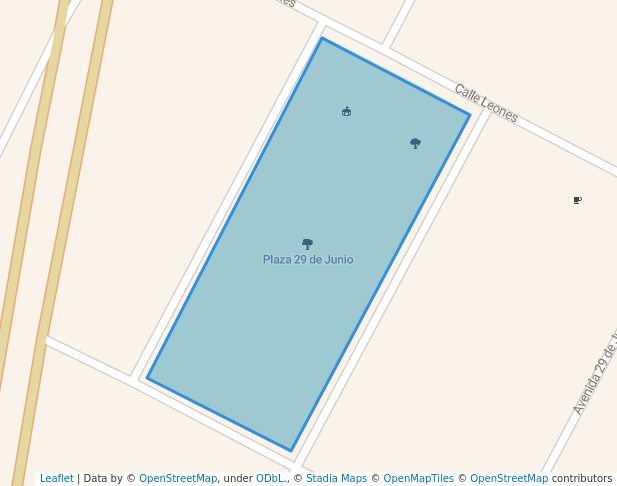 walking in Plaza 29 de Junio map in El Alto