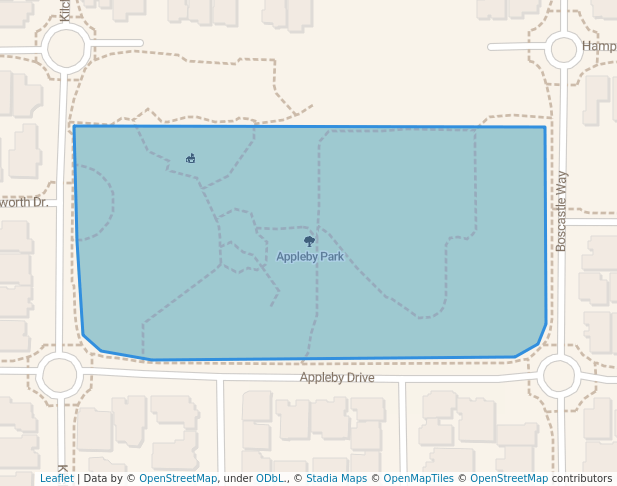 Appleby Park in Darch | Map and Routes