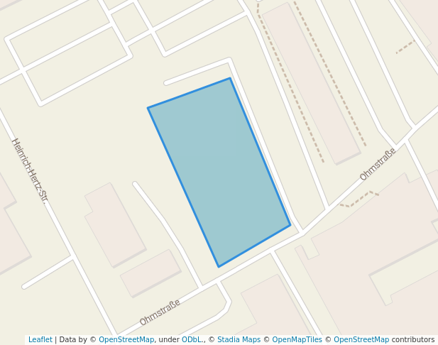 walking in Lüdecke Park map in Amberg