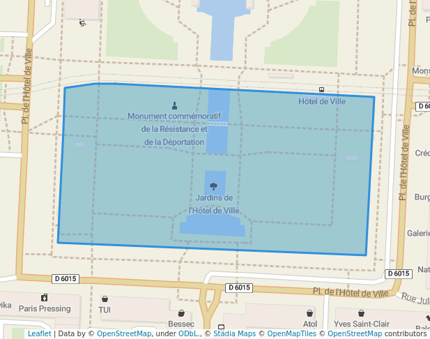 Jardins de l'Hôtel de Ville