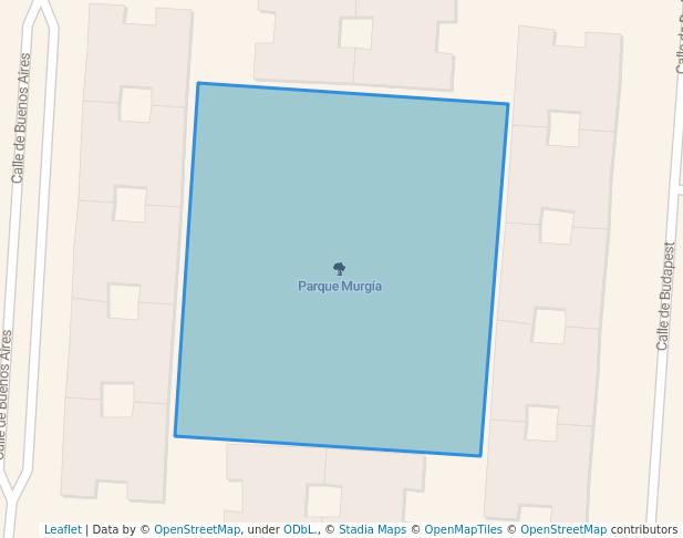 walking in Parque Murgía map in Torrejón de Ardoz