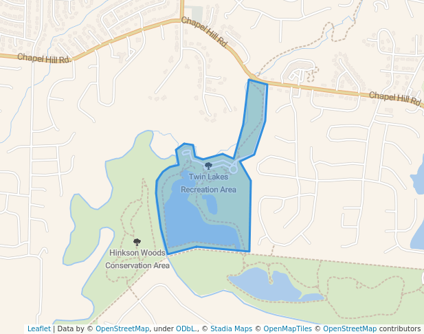 Twin Lakes Recreation Area