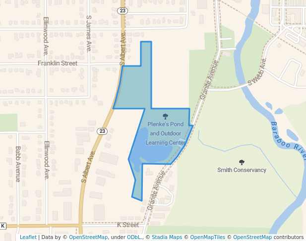 Plenke's Pond and Outdoor Learning Center