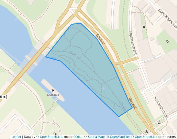 walking in Park of Dutch Dreams map in Doetinchem