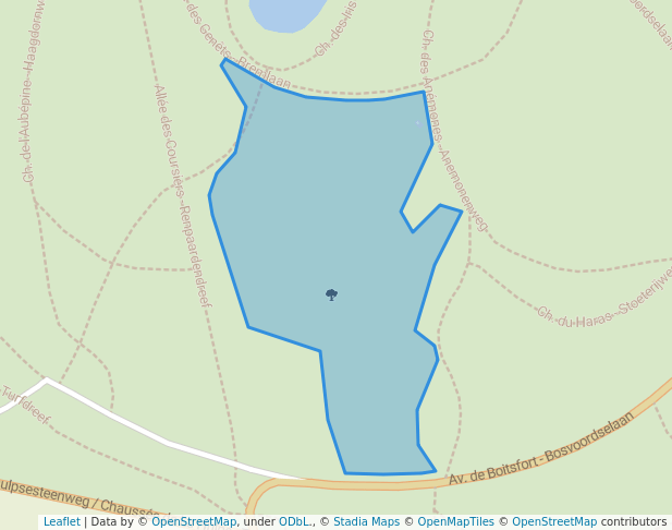 Pelouse des Anglais - Gazon van de Engelsen