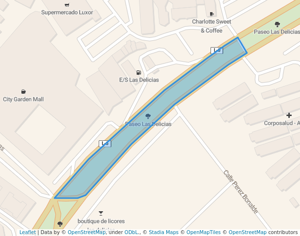 Paseo Las Delicias