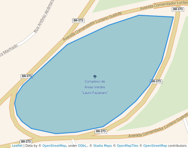 walking in Complexo de Áreas Verdes “Lauro Fazanaro” map in Piracicaba