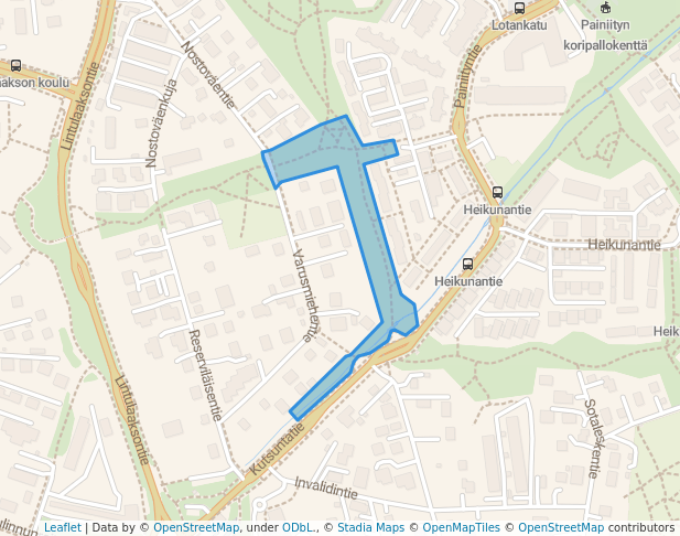 Reservinpuisto in Esbo | Map and Routes