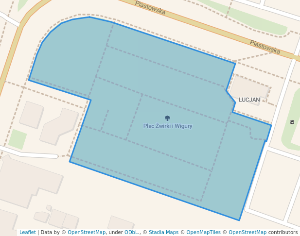 walking in Plac Żwirki i Wigury map in Ruda Śląska