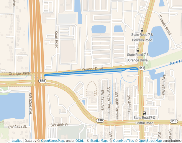 Orange Drive Linear Park