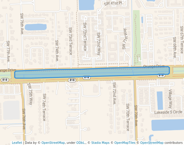 Orange Drive Linear Park