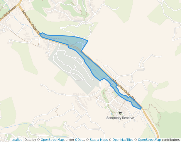 Poorman Valley Stream Esplanade