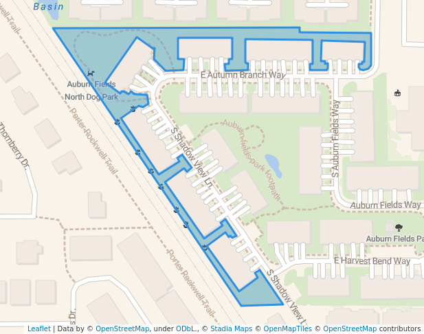 walking in Auburn Fields Greens map in Draper