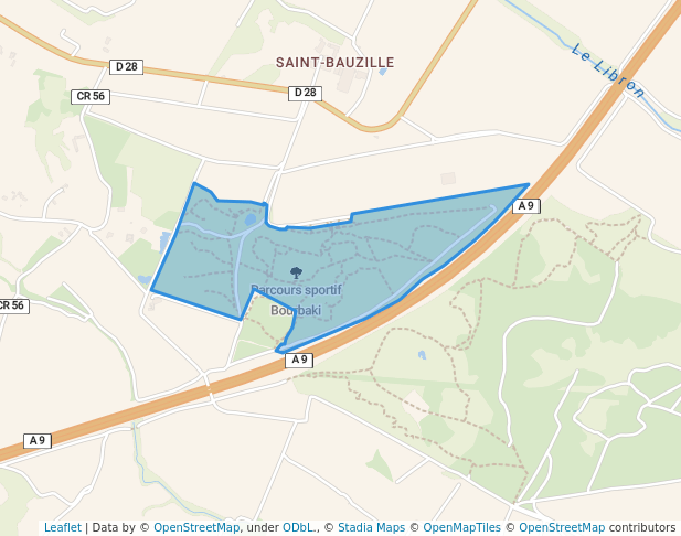 Parcours sportif Bourbaki