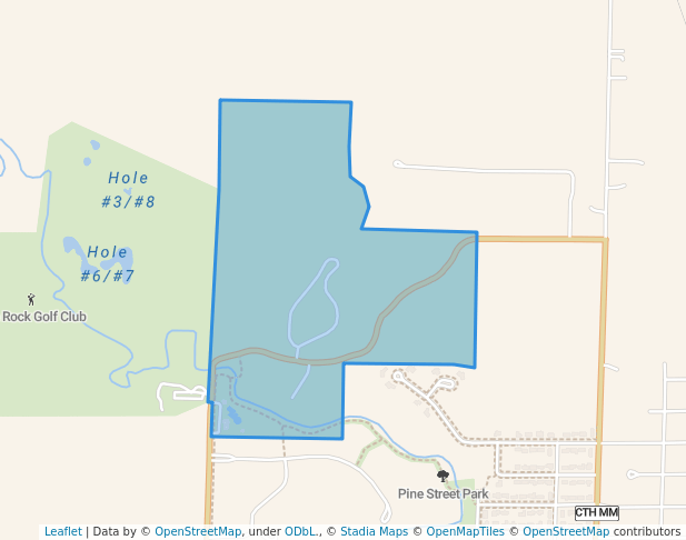 walking in Waupun Park Maple Forest State Natural Area map in Waupun