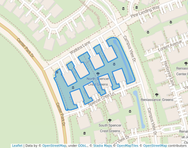 North Spencer Crest Greens