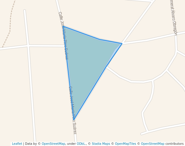 walking in Parque higuerita map in Choix