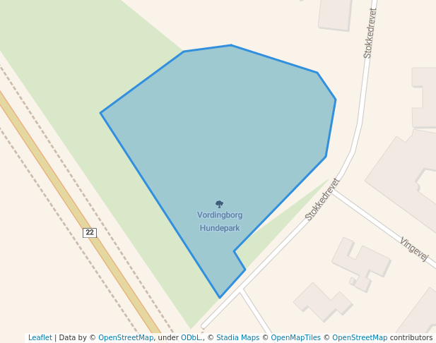Vordingborg Hundepark in Vordingborg | Map and Routes