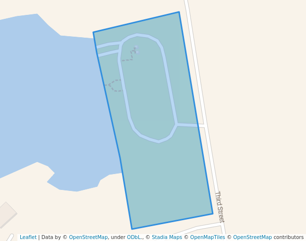 walking in Lac La Belle Boating Access Site map in Lac La Belle