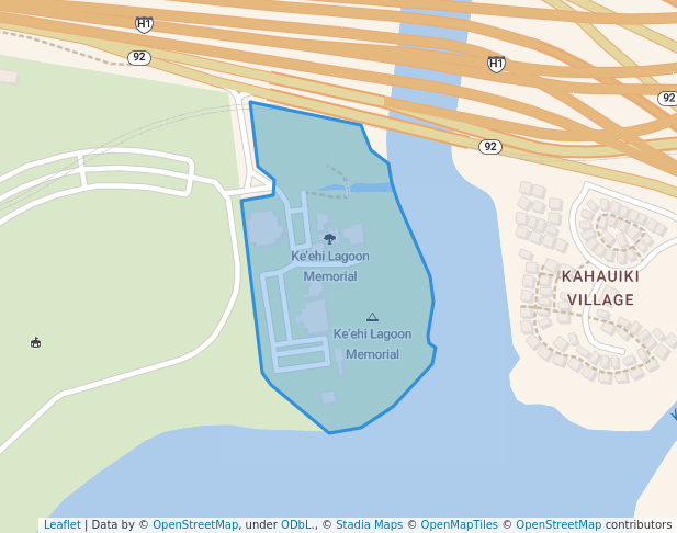 Ke'ehi Lagoon Memorial