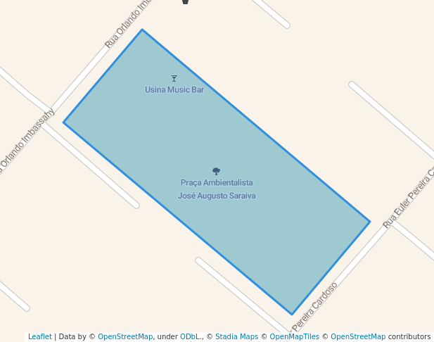 walking in Praça Ambientalista José Augusto Saraiva map in Salvador