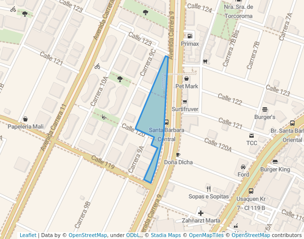 Parque Urbanizacion Santa Barbara Central IV sector