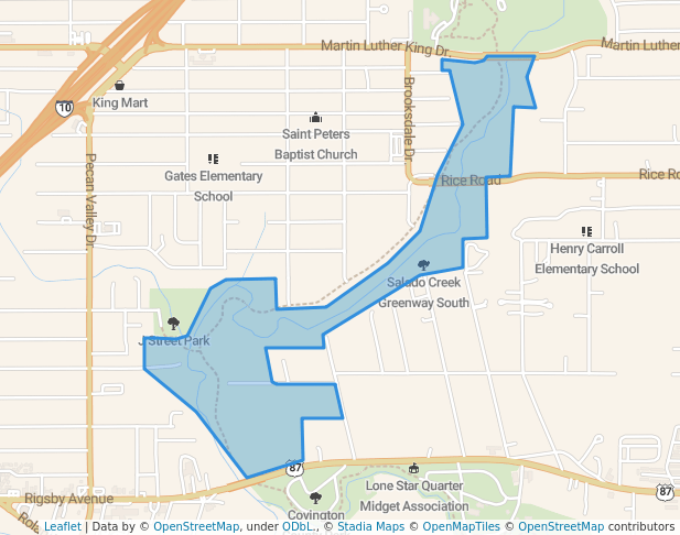 Salado Creek Greenway South