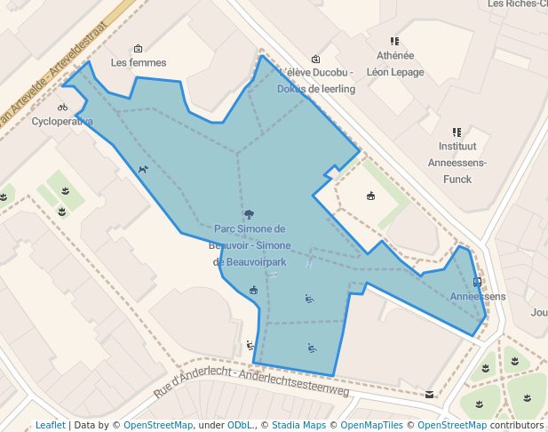 Parc Simone de Beauvoir - Simone de Beauvoirpark