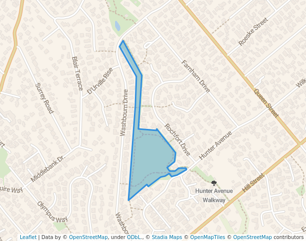 walking in Bill Wilkes Reserve map in Richmond