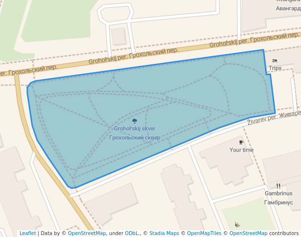 Грохольский сквер