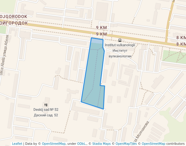 Парк Института Вулканологии