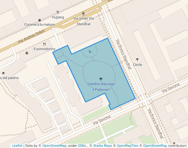 Giardino Bazzega e Padovani