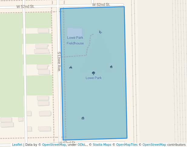 Lowe Park in Chicago | Map and Routes