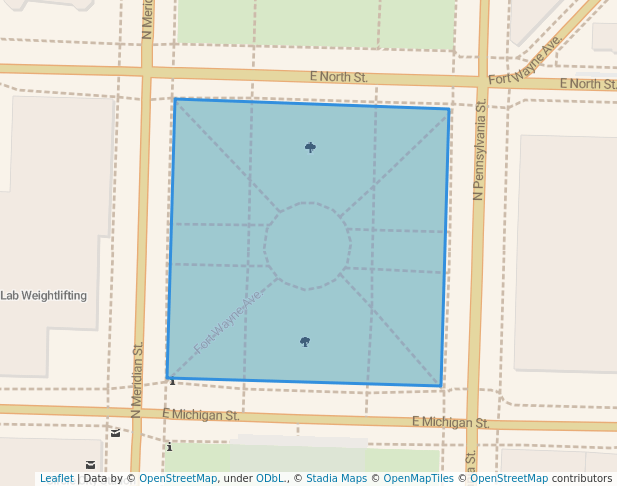 Indiana World War Memorial Plaza