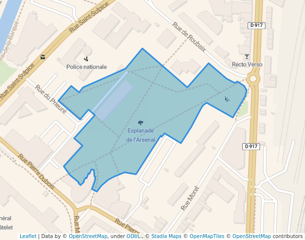 Esplanade de l'Arsenal