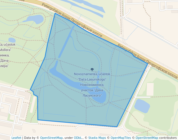 Новознаменка, участок "Дача Ласунского"