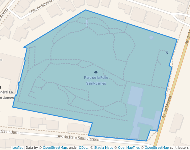 Parc de la Folie Saint-James