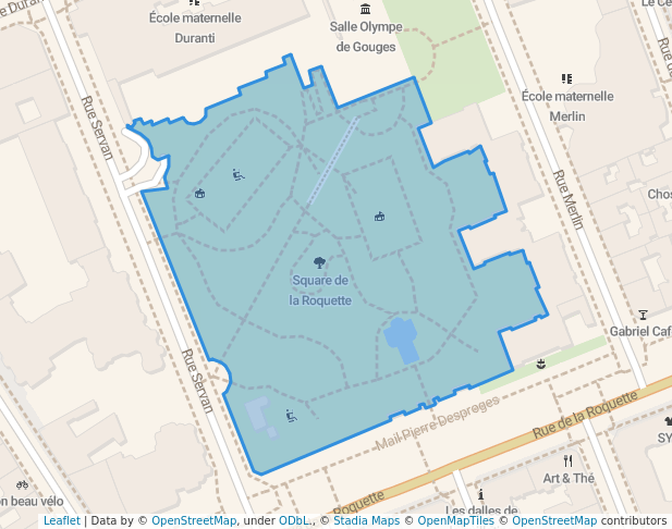 Square de la Roquette