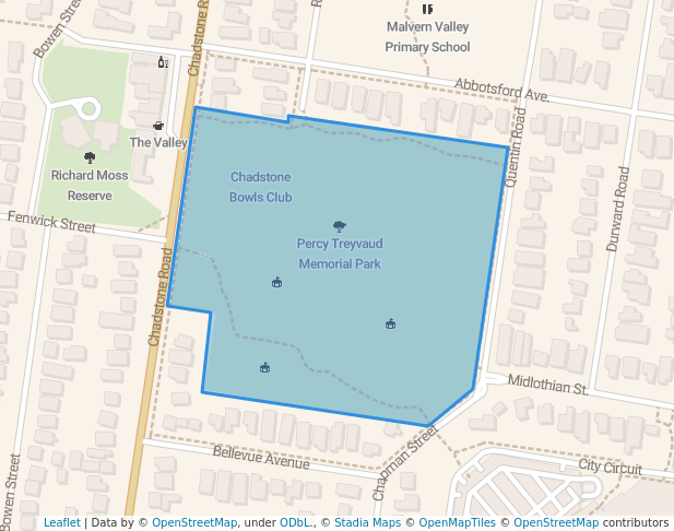 Percy Treyvaud Memorial Park