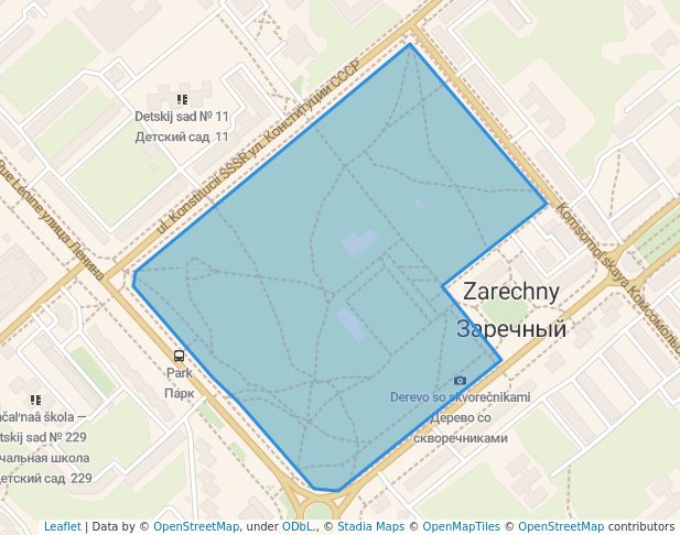 ЦПКиО 'Заречье'