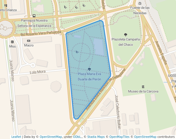 Plaza María Eva Duarte de Perón