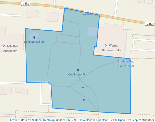 walking in Quellenpavillon map in Bad Sobernheim