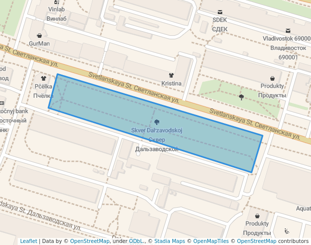 Сквер Дальзаводской