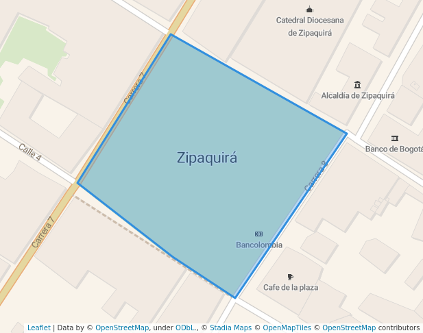 Parque principal Plaza de los Comuneros