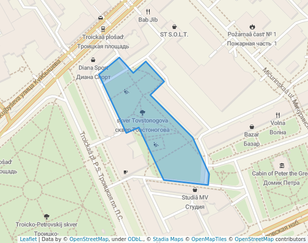 сквер Товстоногова