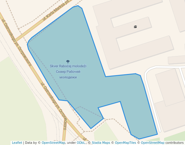 Сквер Рабочей молодежи