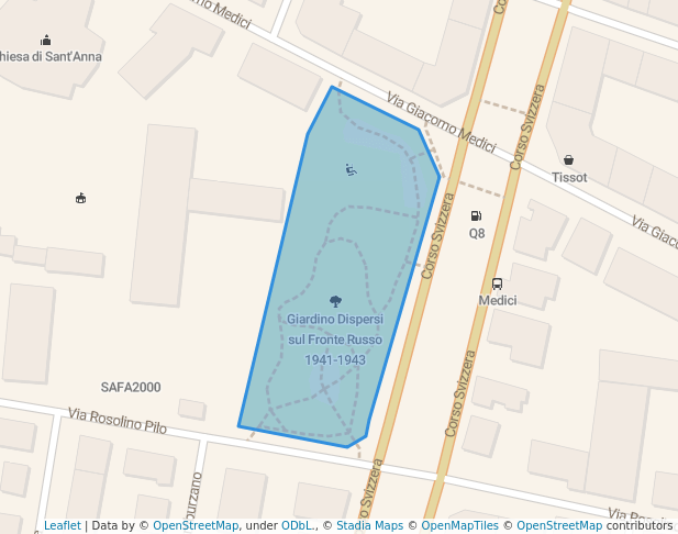 Giardino Dispersi sul Fronte Russo 1941-1943