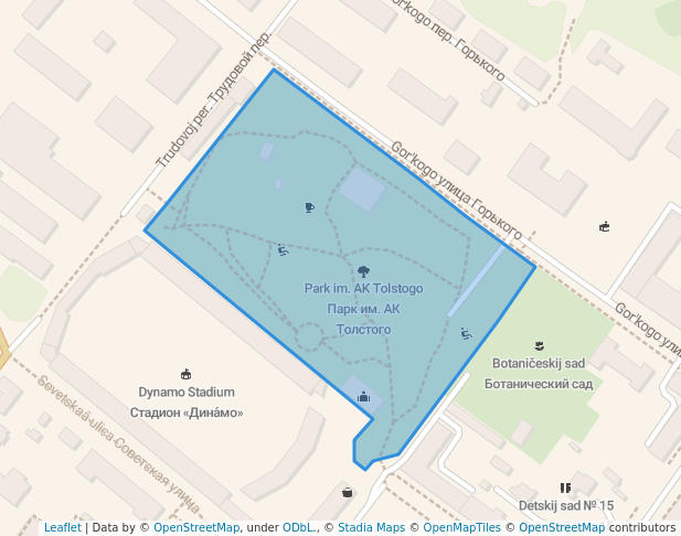 Парк им. АК Толстого